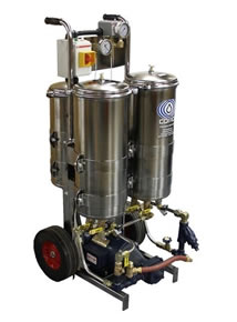 Photo of an Hydraulic and Lube Oil Filtration System.